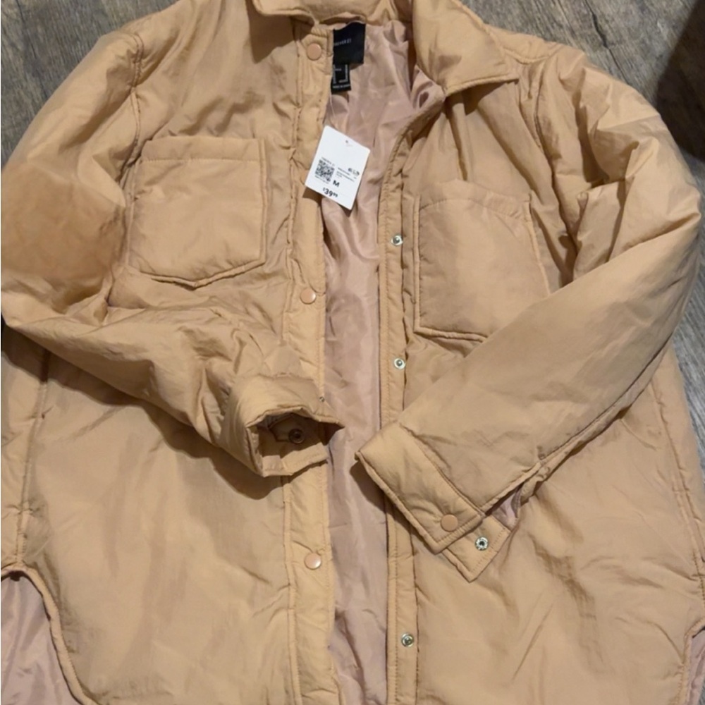 New with Tags Forever 21 puffy shacket
